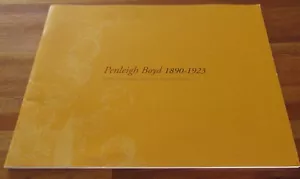 Penleigh Boyd 1890-1923 ~ Catálogo Galería de la Península de Mornington en MELB - Imagen 1 de 21