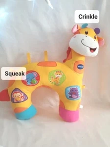 VTech Tummy Time Discovery Pillow Baby Toy Plush Activity Learning Play - Picture 1 of 24