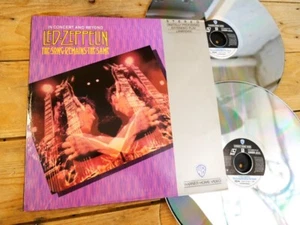 LED ZEPPELIN THE SONG REMAINS THE SAME LD NTSC JAPAN WITH LASERDISC COLLECTOR 87 - Picture 1 of 9