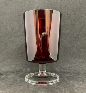 Cristal D'Arques-Durand Cavalier Calice Acqua Rubino - Foto 1 di 7