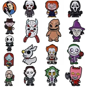 Horror Lapel Pins FREE USA SHIPPING SHIPS FROM USA P-201C/218C - Picture 1 of 18