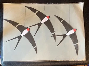 Flying Swallows Mobile by Christian Flensted 3 birds, Made in Denmark - Picture 1 of 2