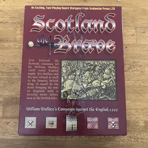 SCOZIA IL CORAGGIOSO: GIOCO DA TAVOLO AVALANCHE PRESS (1998) Braveheart William Wallace - Foto 1 di 7