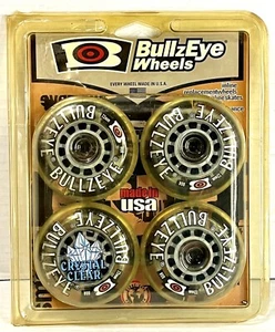 BullzEye Ruote di Ricambio Lama a Rullo in Linea 72mm Old Nuove Stock Nuove Sigillate - Foto 1 di 4