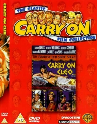 The Classic Carry On Film Collection:Carry On Cleo(DVD-2004,1-Disc) R2.Sid James - Image 1 of 4