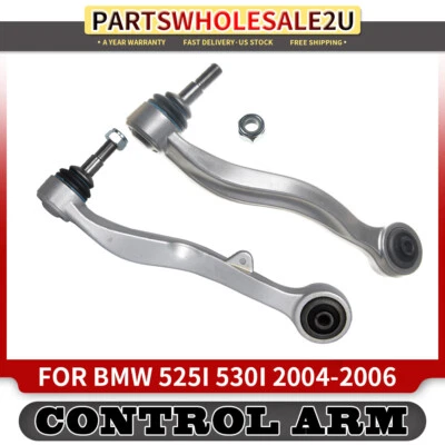2 Brazos de control inferiores traseros delanteros BMW E60 525i 530i 545i 550i 2004-2006 Foto 1 de 4