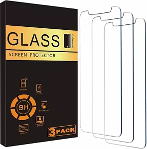 6X Protector de Pantalla de Vidrio Templado para iPhone 14 13 12 11 Pro Max X XS XR 8 7 6 - Imagen 1 de 9