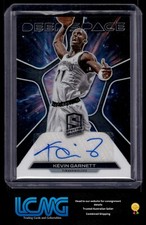 2022-23 Panini Spectra Basketball Deep Space AUTO /75 Kevin Garnett Card