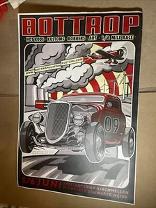 Poster BOTTOP Germania Hot Rod Kustoms 2009 esposizione auto - Foto 1 di 4