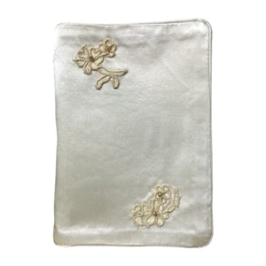 Holman White Bridal Bible Standard King James Version Pocket Size Gold Cover - Picture 1 of 12