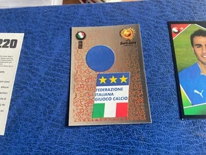 PANINI EURO 2004 ITALIA SCUDETTO N 221 NUOVA VELINA ORIGINALE *** - Foto 1 di 2