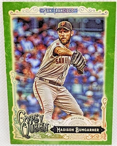 MADISON BUMGARNER 2017 Topps Gypsy Queen GREEN #63 San Francisco GIANTS - Picture 1 of 2