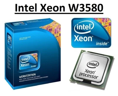Intel Xeon W3580 SLBET 3.33-3.60GHz, 8MB Cache, 4 Core, Socket LGA1366, 130W CPU - Image 1 of 3