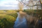 Photo 6x4 Drainage channel by the River Rother Rye  c2010
