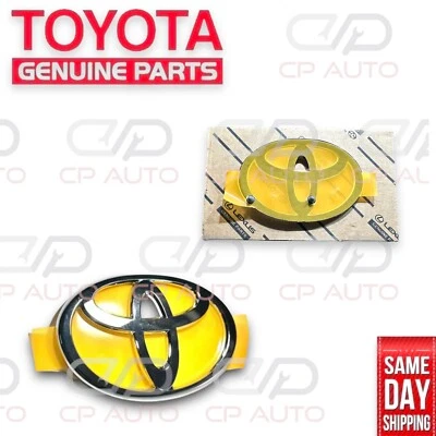 1995 - 1997 TOYOTA LAND CRUISER FJ80 ЗАДНЯЯ ДВЕРЬ ЭМБЛЕМА ПОДЪЕМНЫЕ ВОРОТА OEM НОВЫЙ - Изображение 1 из 4