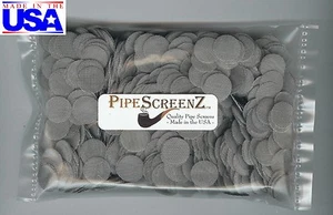 2 X 1000 Count = 2,000 5/8"(.625") Stainless Steel PIPESCREENZ™ Pipe Screens USA - Picture 1 of 3
