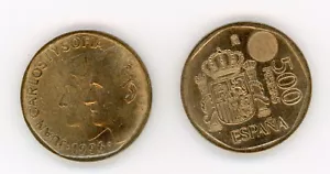 Spain - España 500 Pesetas 1996 KM 924 from mint roll UNC - Picture 1 of 3