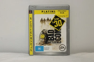 Battlefield: Bad Company (Sony PlayStation 3, 2008) PS3 Complete CIBb - ✅✅✅ - Image 1 of 3