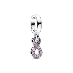 Pandora Charm 792766C01 Funkelnder Unendlichkeits-Charm-Anhänger 925/- Silber - Bild 1 von 1