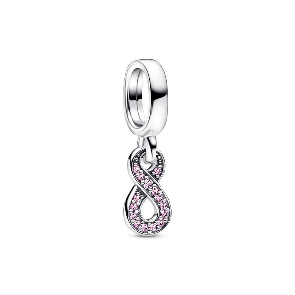 Pandora Charm 792766C01 Funkelnder Unendlichkeits-Charm-Anhänger 925/- Silber - Bild 1 von 1
