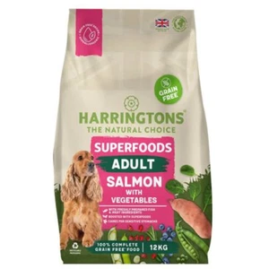 Harringtons Adult Dog Grain Free Superfoods Salmon with Vegetables - 12kg - Picture 1 of 1