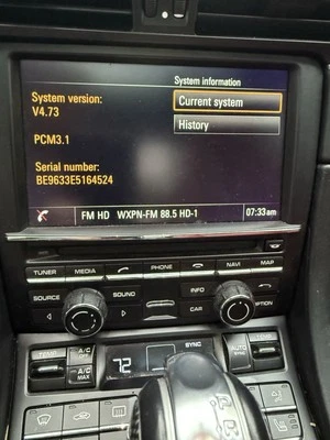 Porsche PCM 3.1 Radio on SSD Hard disk Pre installed (PNP) - Image 1 of 4