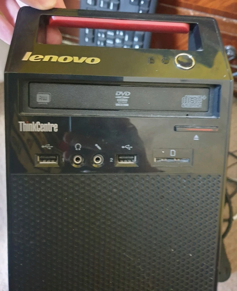 Lenovo ThinkCentre E73 Intel i5-4440S 2.8GHz 8GB RAM 500GB Display Port /DVI/VGA - Image 1 of 4