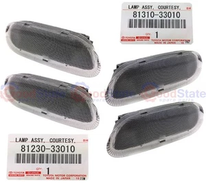 Genuine Toyota LandCruiser 100 Series UZJ HDJ Door Courtesy Light Lamp x4 - Picture 1 of 20