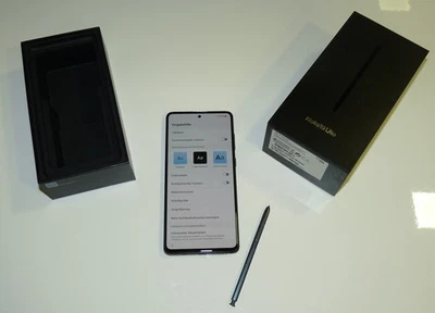Samsung Galaxy Note 10 Lite Aura Black SM-N770F/DS Dual SIM mit Pen /Stift OVP - Bild 1 von 3