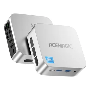 Mini PC ACEMAGIC V1 4K Ιntel Alder Lake N95 16 GB RAM 256 GB M.2 SSD Win11 WIFI + BT - Imagen 1 de 9