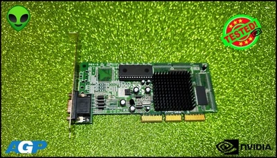NVIDIA RIVA TNT2 M64 16MB M64-S  SCHEDA VIDEO AGP #3000 - Immagine 1 di 3