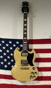 2007 Gibson Custom Shop SG '61 Reissue VOS TV Yellow - Picture 1 of 7