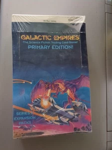 GALACTIC EMPIRES SERIES 2 PRIMARY EDITION TRADING CARD BOX 36 PACKS 1994 SEALED - Bild 1 von 1