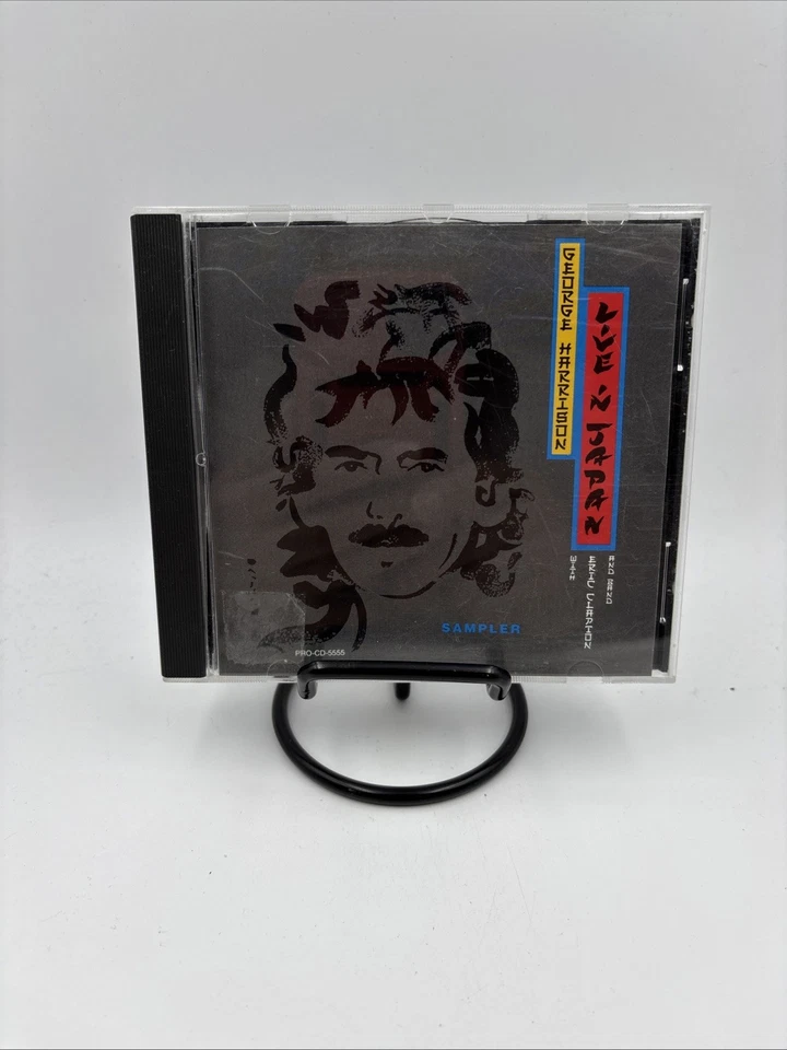 🔥GEORGE HARRISON LIVE IN JAPAN CD 5 TRACK SAMPLER 1992 PROMO ONLY NOT FOR SALE - Image 1 of 4