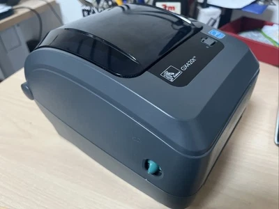 Zebra GK420T Thermal Label Printer *FOR PARTS* - Immagine 1 di 4