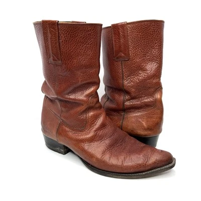 Botas de Vaquero Cole Haan Country Para Hombre Marrón Talla 13 Hechas en Italia Foto 1 de 4