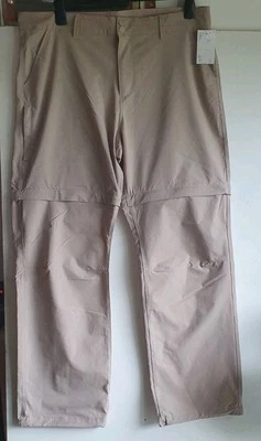 Kyodan Damen Hose Riptide Convertible, Trekkinghose,Gr. TG/XL, Taupe, Neu - Bild 1 von 4
