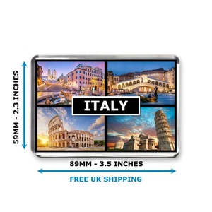 Italia - Imán de nevera Jumbo - Por Mashed Designs - Imagen 1 de 3