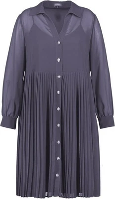 Samoon Plisseekleid Gr. 48 150€ Plissee Abendkleid Damenkleid Freizeitkleid Klei - Bild 1 von 2