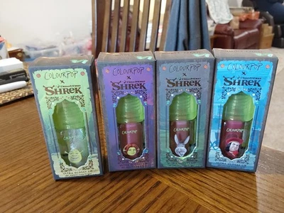 LOT/4 COLOURPOP ULTRA GLOSSY LIP GLOSS SHREK OGRESS/NOBLE STEED/OGRE/SHORT LORD! - Image 1 of 2