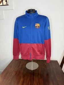Authentic 2009 Nike Fc Barcelona Training Jacket - Mens Medium - Picture 1 of 8