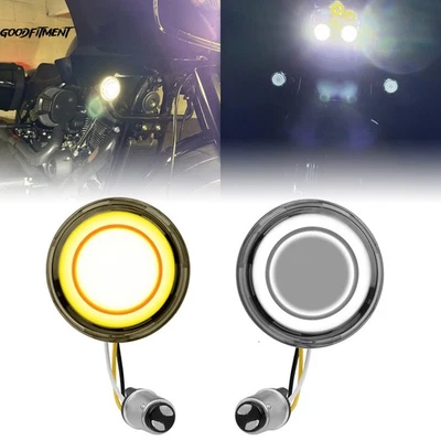 1157 LED Rear Front Turn Signal Lights For Harley Davidson Touring Road Glide Foto 1 de 4