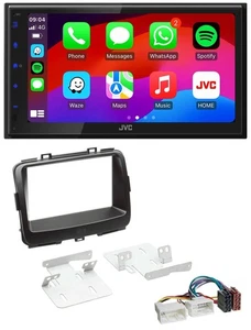 JVC Bluetooth USB MP3 2DIN DAB Autoradio für Kia Carens 4 RP ab 2013 - Bild 1 von 8