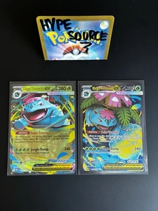 Pokemon 2025 Mega Evolutions Mega Venusaur EX 155 & 003/132 - Raw Pack Fresh 10 - Picture 1 of 2