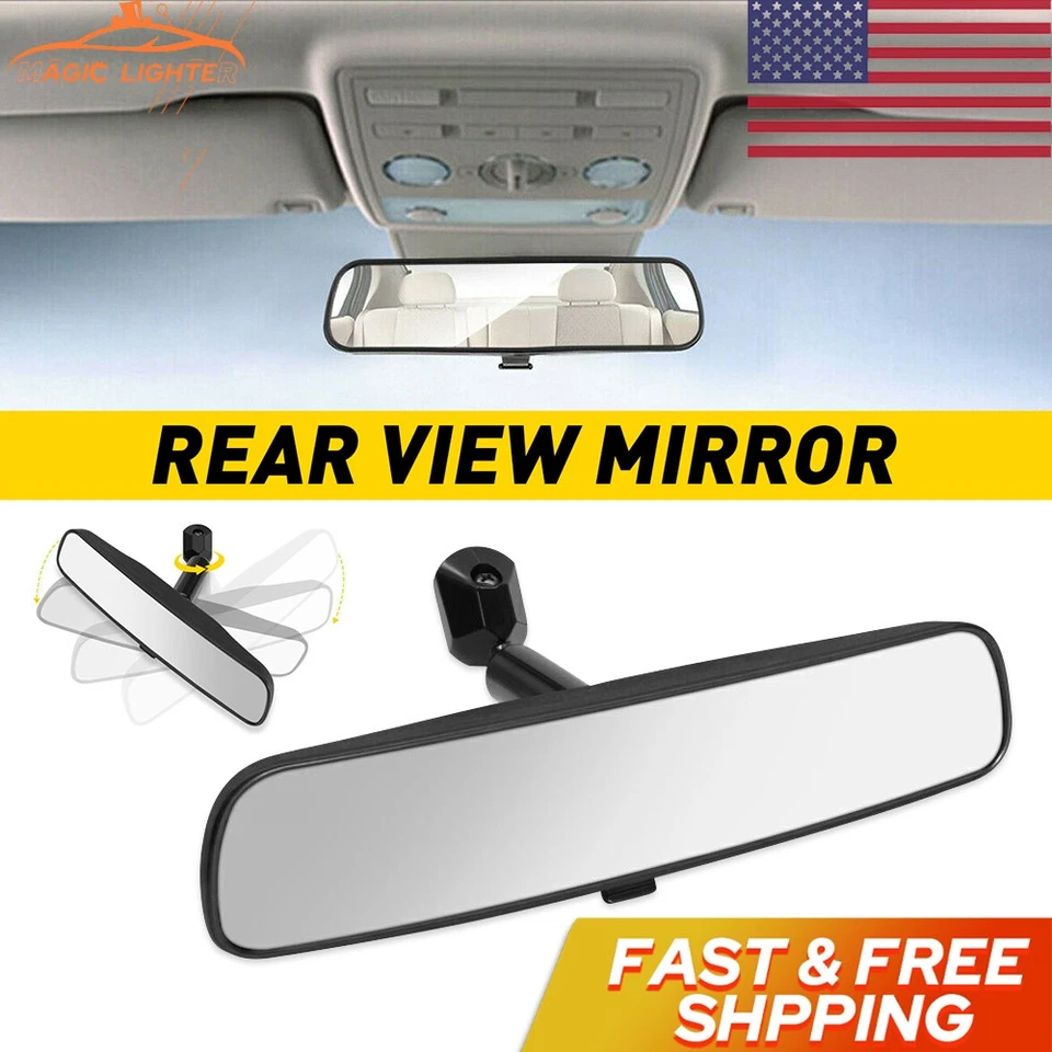 Espejo Retrovisor Interior 10" Repuesto Día para Universal Night Auto Foto 1 de 4