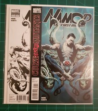 Namor The First Mutant #1 Plus 2nd Print Variant (7.0, FN/VF) * 2 Book Lot *