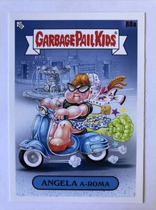 Garbage Pail Kids Topps 2021 Go On Vacation Sticker Angela A-Roma 88a - Picture 1 of 2