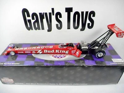 Kenny Bernstein Budweiser 1997 Dragster NHRA Top Fuel escala 1:24 fundido a presión Foto 1 de 4