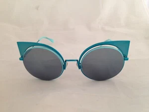 FENDI FF 0177/S W5IT7 Aqua Sunglasses - Picture 1 of 6