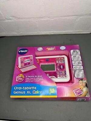 VTech Ordi-Tablette Genius XL Color – Französische Version – Pink - Bild 1 von 4